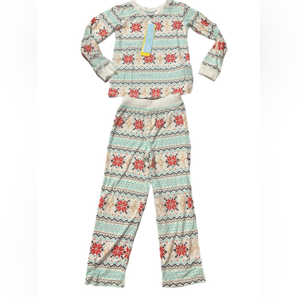 LulaRoe Dream KIDS Brookes Pajamas size 6 NWT